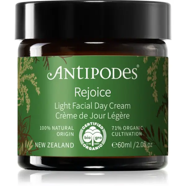 Antipodes Rejoice Light Facial Day Cream ľahký hydratačný denný krém 60 ml
