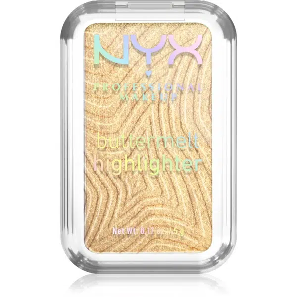 NYX Professional Makeup Buttermelt Highlighter rozjasňovač odtieň butta than gold 25 5 g