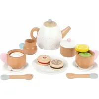 Small foot Wooden Tea Set with Cookies sada hračiek z dreva 3 y+ 17 ks