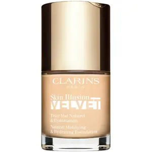 Clarins Skin Illusion Velvet tekutý mejkap s matným finišom s vyživujúcim účinkom odtieň 100.3N 30 ml
