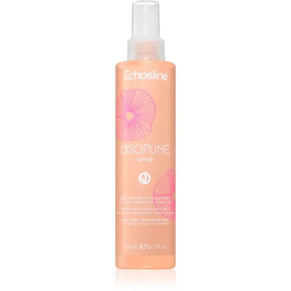 Echosline Discipline Spray uhladzujúci sprej pre nepoddajné a krepovité vlasy 200 ml