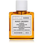 Korres Black Pepper parfumovaná voda pre mužov 50 ml