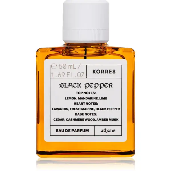 Korres Black Pepper parfumovaná voda pre mužov 50 ml