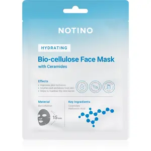 Notino Hydrating Bio-Cellulose Face Mask with Ceramides hydratačná plátienková maska 25 g