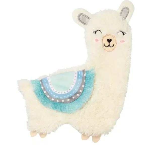 BabyOno Lama Lulu 0m+ plyšová hračka Blue 1 ks