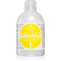 Kallos KJMN Professional Banana posilňujúci šampón s multivitamínovým komplexom 1000 ml