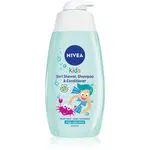 NIVEA Kids Magic Apple sprchový gel a šampon pro chlapce 500 ml