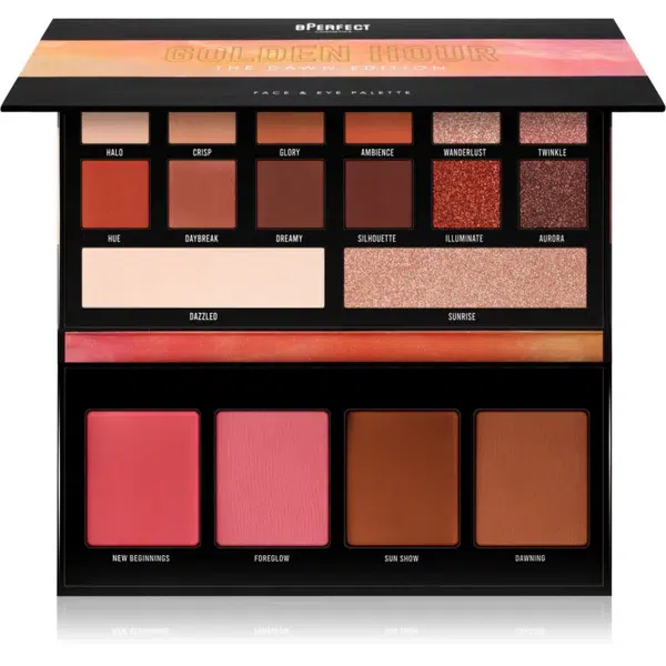 BPerfect Golden Hour The Dawn Edition multifunkční paleta na obličej 54.6 g