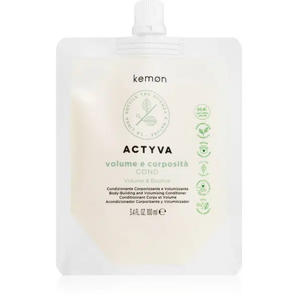 Kemon Actyva Volume e Corposità kondicionér pro objem vlasů 100 ml