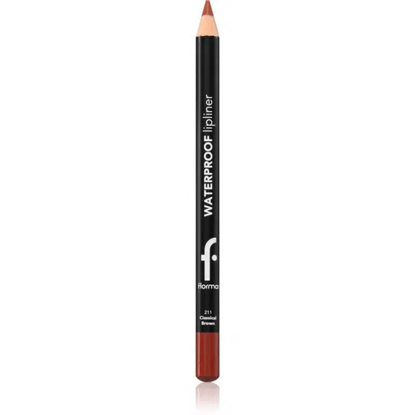 flormar Waterproof Lipliner voděodolná tužka na rty odstín 211 Classical Brown 1.14 g