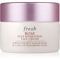 fresh Rose Deep Hydration Face Cream hydratační krém na obličej s kyselinou hyaluronovou 15 ml