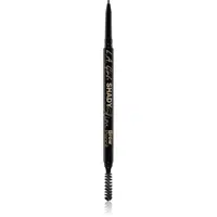 L.A. Girl Cosmetics Shady Slim automatická tužka na obočí s kartáčkem odstín Brunette 0.08 g