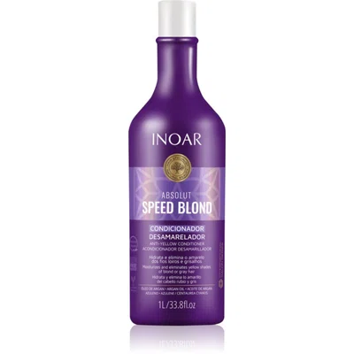 INOAR Absolut Speed Blond kondicionér pro blond vlasy neutralizující žluté tóny 1000 ml
