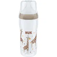 NUK Perfect Match kojenecká láhev s kontrolou teploty XL 6 m+ 360 ml