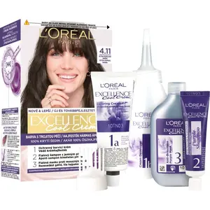 L’Oréal Paris Excellence Cool Creme barva na vlasy odstín 4.11 Ultra Ash Brown 1 ks