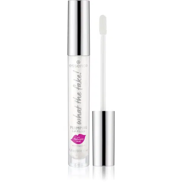 essence WHAT THE FAKE! lesk na rty pro větší objem odstín 01 oh my plump! 4,2 ml