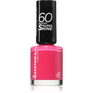 Rimmel 60 Seconds By Rita Ora lak na nehty odstín 322 Neon Fest 8 ml