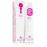 Kallos KJMN Professional Cream Hair Colour Keratin & Argan Oil barva na vlasy s keratinem a arganovým olejem odstín Light Brown 5.0 100 ml
