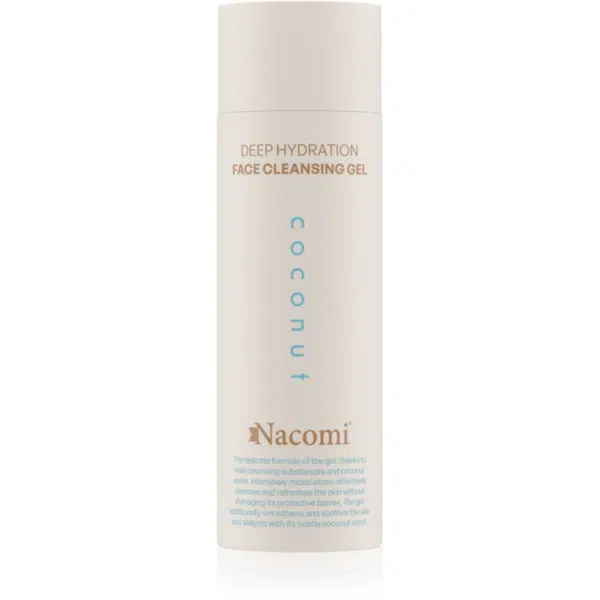 Nacomi Deep hydration čisticí gel Coconut 140 ml