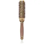 Olivia Garden Expert Blowout Speed Gold&Brown kulatý kartáč na vlasy 35mm 1 ks