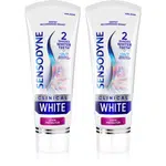 Sensodyne Clinical White Stain Protector bělicí zubní pasta 2x75 ml