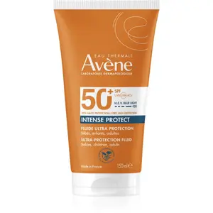 Avène Sun Intense Protect Ultra Water-Resistant Fluid ochranný fluid SPF 50+ 150 ml