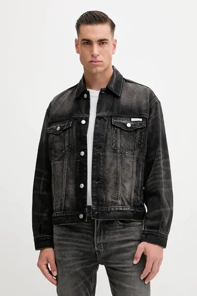 Rifľová bunda Calvin Klein Jeans