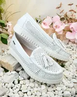 Resti Women's openwork moccasins Molaffa