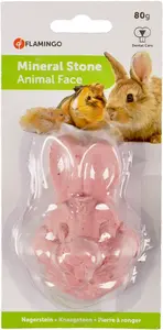 Flamingo minerální kámen pro hlodavce Králíček (80g)