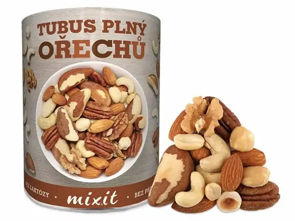 Mixit Tubus plný ořechů 350g