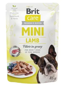 Brit Care Mini Fillets in Gravy - Lamb 6 x 85 g