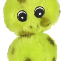 Flamingo housenka s lanem - zelená 1 ks