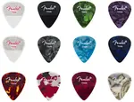 Fender 351 Dotted Celluloid Picks 12-Pack Thin