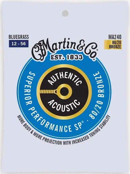 Martin Authentic SP 80/20 Bronze Bluegrass