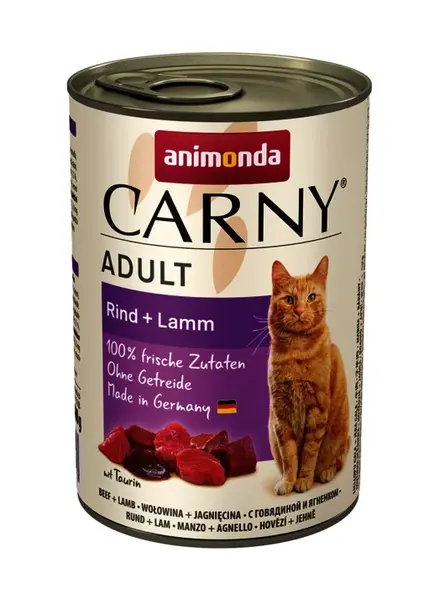 Animonda Cat Carny Adult, hovězí a ovce 400 g (83721)