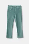 Džíny United Colors of Benetton tyrkysová barva, 4DZBCE00R