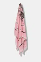 Šátek Juicy Couture Pashmina dámský, růžová barva, AIJFO8612WPO
