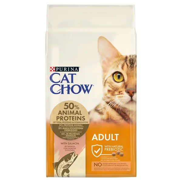 Cat Chow Adult s lososem 15 kg