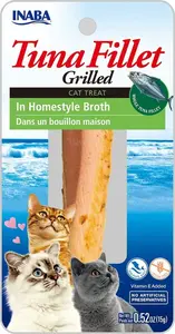 INABA Cat Grilled Tuna Fillet - v rybom vývare 15 g