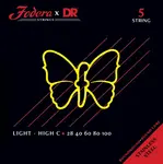DR Strings Fodera Nickel 5 Light (High C) 28100