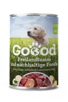 Goood Junior Freilandlamm & Nachhaltige Forelle - konzerva s jehněčím a pstruhem 6 x 400 g