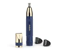 Multifunkční zastřihovač ušních a nosních chloupků BaByliss Ultimate Precision E112E - modro-zlatý + dárek zdarma