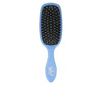 Kartáč na rozčesávání vlasů s nylonovými a kančími štětinami Wet Brush Shine Enhancer - modrý + dárek zdarma