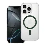 Zadní kryt Drop Glue Colorful Ring Mag Cover compatible with MagSafe pro Apple iPhone 14 Pro Max, tmavě zelená