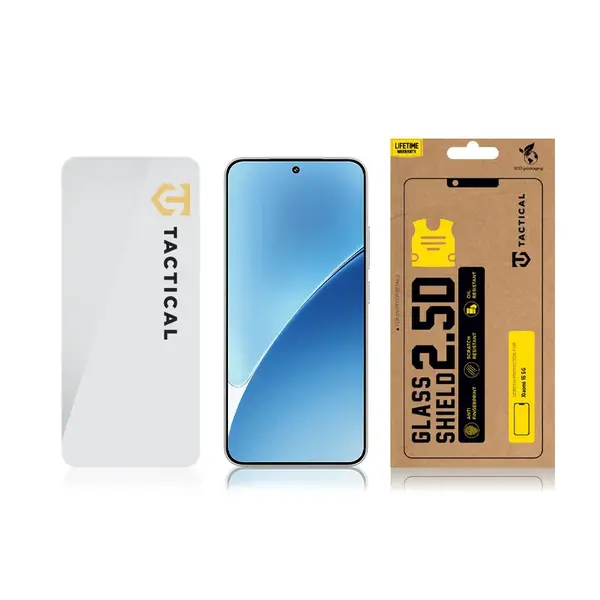 Tvrzené sklo Tactical Glass Shield 2.5D pro Google Pixel 10/10 Pro, transparentní