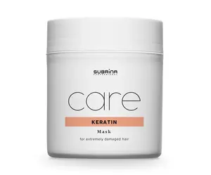 Maska pro extrémně poškozené vlasy Subrina Professional Care Keratin Mask - 500 ml (060273) + dárek zdarma