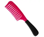 Klasický velký hřeben na vlasy Duko 1288R - růžový