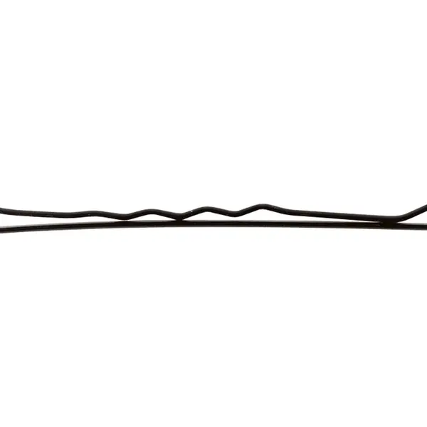 Vlnitá sponka Sibel Wavy - 7 cm, černá - 500 g (9400071-02) + dárek zdarma
