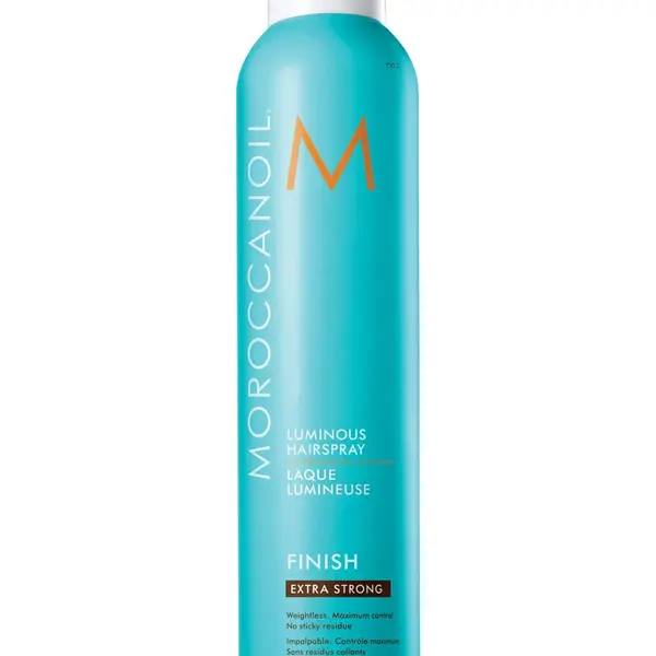 Lak na vlasy s extra silnou fixací Moroccanoil Finish Extra Strong - 330 ml (XSHS330ML, MHSXS330) + dárek zdarma