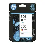HP 305 6ZD17AE barevná (CMYK) sada originální cartridge